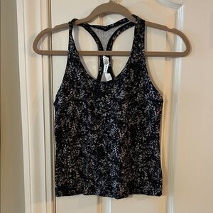 Lululemon Athletica Black and Gray Tank Top